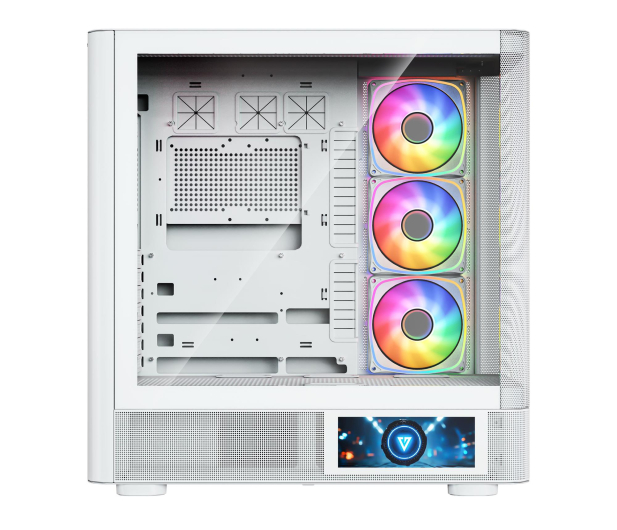 MODECOM Volcano AQ400 ARGB Midi White - 1486759 - zdjęcie 3